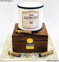 A True Fan Of Fine Single Malt Scotch  Fine Cigars #glenlivet #singlemalt #singlemaltscotch #scotchfan #cheerstofiftyyears #fifthbirthday #cigars #cohiba #cohibas #cigarbox 001