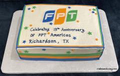 Celebrating 13th Anniversary At Fpt Softwares!! #fptsoftware #fptsoftwarerichardson #officecelebrations