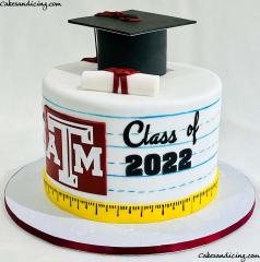 Congrats Grad ! Gig’em 2022 #aggies #texasaggies #aggiesalltheway #graduation #graduationparty #classof2022 #whoop #howdy #gigem #graduationhat #gigemaggies #tamu 01