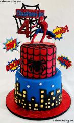 Here Comes The Spider Man. Friendly Neighborhood Spider Man! #spiderman #spidermancake #spidermancakes #spidermanmovie #marvel #marvelcomics #marvelcomic #spidermanbday