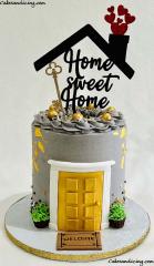 Home Sweet Home. Housewarming Theme Cake #homesweethome #housewarming #housewarmingcake #housewarmingceremony #newhome #newhouse #home 01