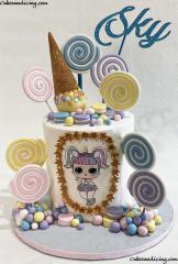 Lol Surprise! A Trip To Candy Land. #lolsurprise #lolsurprisedolls #lolsurpriseparty #lolsurprisecake #lolsurprisecandy #candies #dripcake #dripcakes #icecream #icecone 01