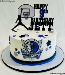 Mavericks Fan Forever! Basketball Theme Cake #basketball #basketballneverstops #basketballcake #basketballlover #basketballlove #basketballbirthdayparty #mavericks #dallasmaverick