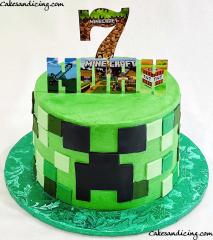 Minecraft Theme Cake #minecraft #minecraftbuilds #minecraftmemes #minecraftcake #minecrafter #videogames #videogame #minecraftaddict #videogameaddict
