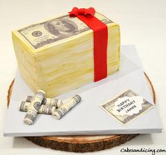 Money Money Money, Money Theme Cake #makeitrain #dollarcake #moneycake #dollarbillcake 11