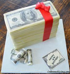Money Money Money, $$ Theme Cake #makeitrain #dollarcake #moneycake #dollarbillcake #teenbirthdaycake 01