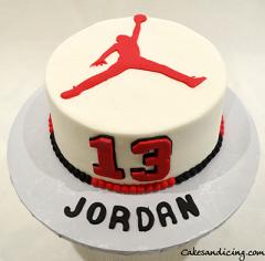 Nba Theme Cake #nbacake #jordancake #basketball #basketballcake 01