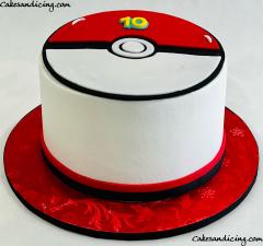 Pokémon Theme Cakes #pokemon #pokemoncake #pokeball #ashketchum #pokéball #pokeballbirthdaycake #birthday #pokemonfan 04