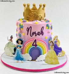 Princess Cake, Every Little Girls Dream Theme #princess #princesscake #princessbirthdayparty #princesscakes #princesslove #princessbirthday #disney #disneyprincess #disneyprincess