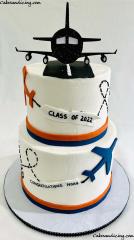Straight From High School To A Career In Aviation #graduation #graduationcake #classof2022 #aviation #aviationlovers #graduation2022 #wakelandhighschool #friscoisd #friscoschools