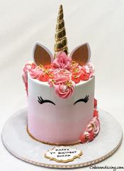 Unicorn Theme Cake!!! #unicorn #unicorncake #unicornparty #unicornbirthdayparty #unicornbirthdaycake #girlsbirthdaycake 03